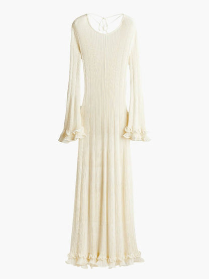 Marla Maxi Dress לבן